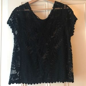 Express lace top